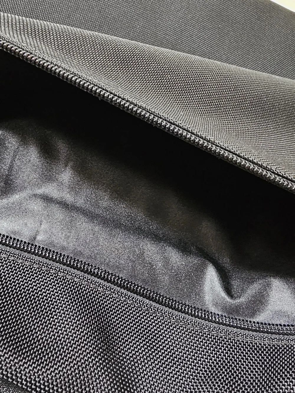 Tumi Tech Ballistic Nylon Computer Travel Messenger Shoulder Bag Black 57117D